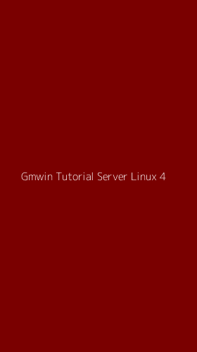 Tampilan Antarmuka Aplikasi Gmwin Tutorial Server Linux - 4