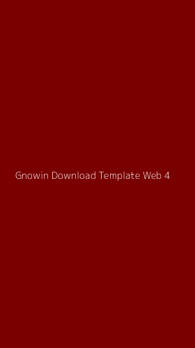 Tampilan Antarmuka Aplikasi Gnowin Download Template Web - 4