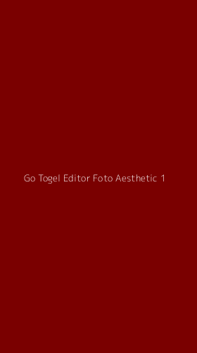 Tampilan Antarmuka Aplikasi Go Togel Editor Foto Aesthetic - 1