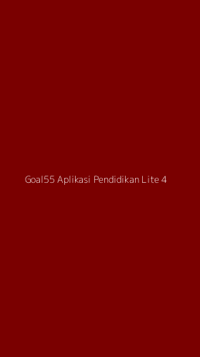Tampilan Antarmuka Aplikasi Goal55 Aplikasi Pendidikan Lite - 4