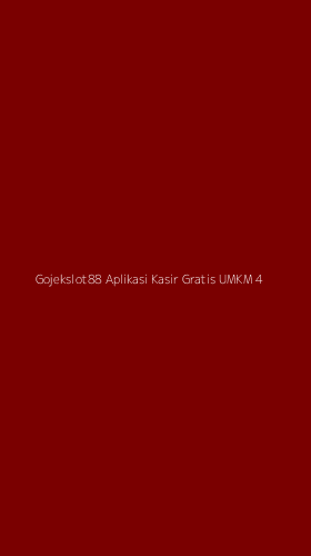 Tampilan Antarmuka Aplikasi Gojekslot88 Aplikasi Kasir Gratis Umkm - 4