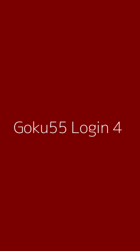 Tampilan Antarmuka Aplikasi Goku55 Login - 4