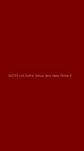Tampilan Antarmuka Aplikasi Gol333 Link Daftar Semua Jenis Game Online - 4