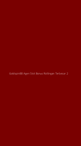Tampilan Antarmuka Aplikasi Goldspin88 Agen Slot Bonus Rollingan Terbesar - 2