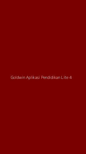 Tampilan Antarmuka Aplikasi Goldwin Aplikasi Pendidikan Lite - 4