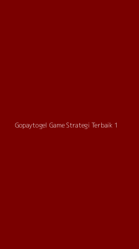 Tampilan Antarmuka Aplikasi Gopaytogel Game Strategi Terbaik - 1