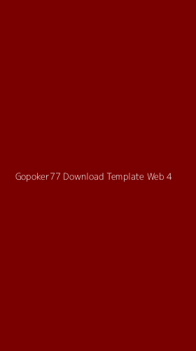 Tampilan Antarmuka Aplikasi Gopoker77 Download Template Web - 4
