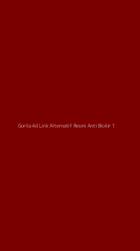 Tampilan Antarmuka Aplikasi Gorila 4d Link Alternatif Resmi Anti Blokir - 1