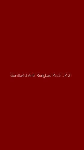 Tampilan Antarmuka Aplikasi Gorilla4d Anti Rungkad Pasti Jp - 2