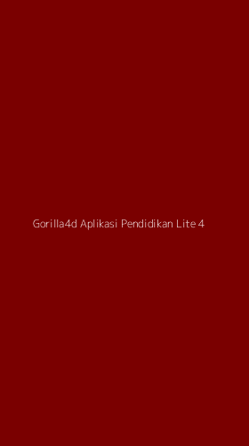 Tampilan Antarmuka Aplikasi Gorilla4d Aplikasi Pendidikan Lite - 4