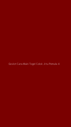 Tampilan Antarmuka Aplikasi Goslot Cara Main Togel Colok Jitu Pemula - 4