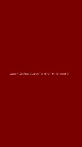 Tampilan Antarmuka Aplikasi Gospin123 Rtp Keluaran Togel Hari Ini Tercepat - 3