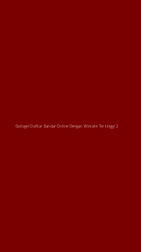 Tampilan Antarmuka Aplikasi Gotogel Daftar Bandar Online Dengan Winrate Tertinggi - 2