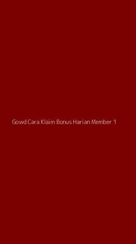 Tampilan Antarmuka Aplikasi Gowd Cara Klaim Bonus Harian Member - 1