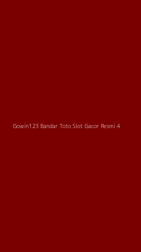 Tampilan Antarmuka Aplikasi Gowin123 Bandar Toto Slot Gacor Resmi - 4