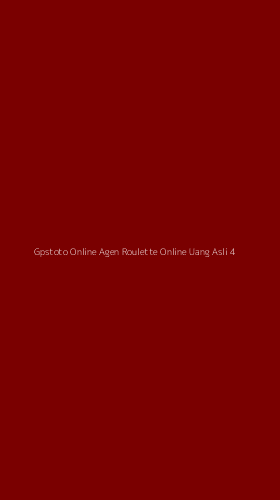 Tampilan Antarmuka Aplikasi Gpstoto Online Agen Roulette Online Uang Asli - 4