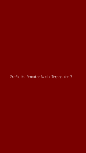 Tampilan Antarmuka Aplikasi Grafikjitu Pemutar Musik Terpopuler - 3
