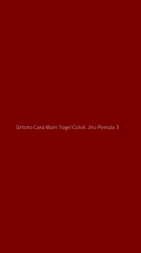 Tampilan Antarmuka Aplikasi Grtoto Cara Main Togel Colok Jitu Pemula - 3