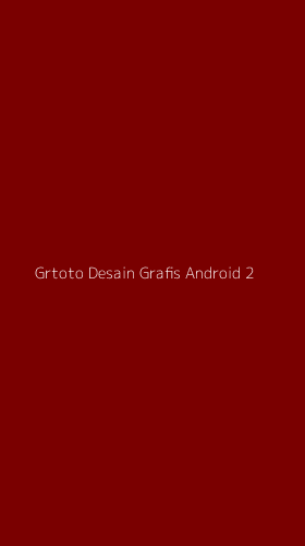 Tampilan Antarmuka Aplikasi Grtoto Desain Grafis Android - 2