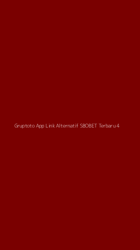 Tampilan Antarmuka Aplikasi Gruptoto App Link Alternatif Sbobet Terbaru - 4