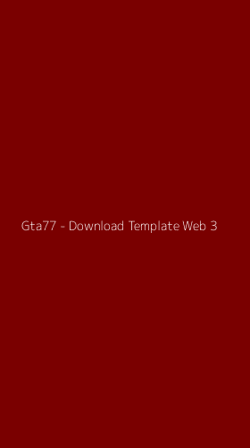 Tampilan Antarmuka Aplikasi Gta77 - Download Template Web - 3