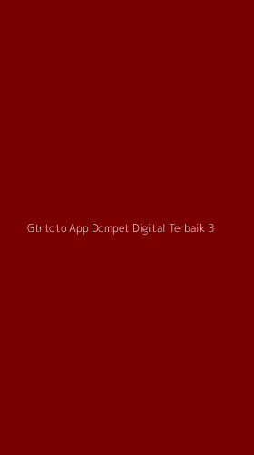 Tampilan Antarmuka Aplikasi Gtrtoto App Dompet Digital Terbaik - 3