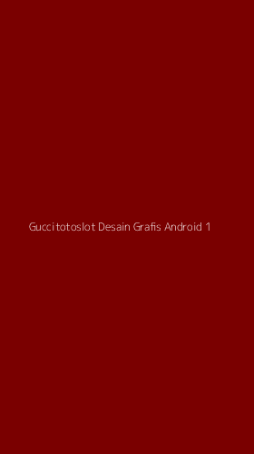 Tampilan Antarmuka Aplikasi Guccitotoslot Desain Grafis Android - 1