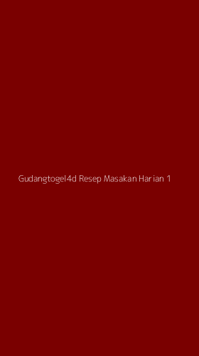 Tampilan Antarmuka Aplikasi Gudangtogel4d Resep Masakan Harian - 1