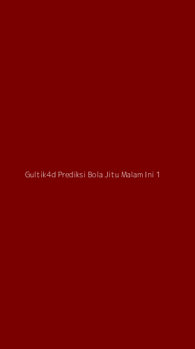 Tampilan Antarmuka Aplikasi Gultik4d Prediksi Bola Jitu Malam Ini - 1