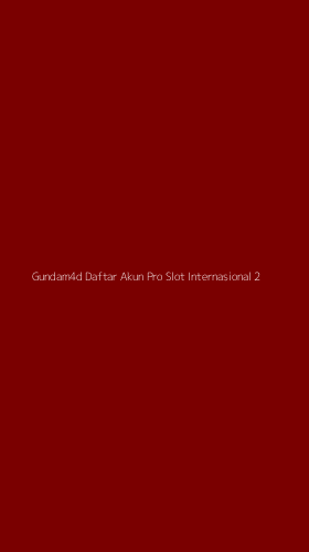 Tampilan Antarmuka Aplikasi Gundam4d Daftar Akun Pro Slot Internasional - 2