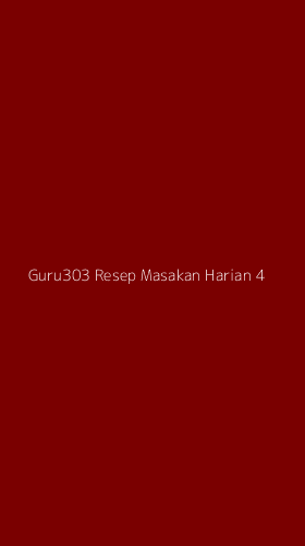 Tampilan Antarmuka Aplikasi Guru303 Resep Masakan Harian - 4