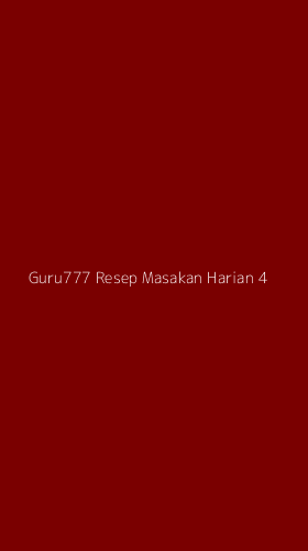 Tampilan Antarmuka Aplikasi Guru777 Resep Masakan Harian - 4