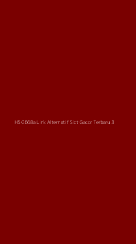 Tampilan Antarmuka Aplikasi H5 G668a Link Alternatif Slot Gacor Terbaru - 3