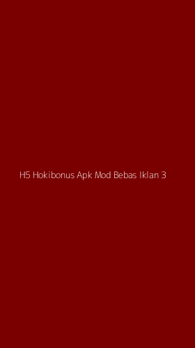 Tampilan Antarmuka Aplikasi H5 Hokibonus Apk Mod Bebas Iklan - 3