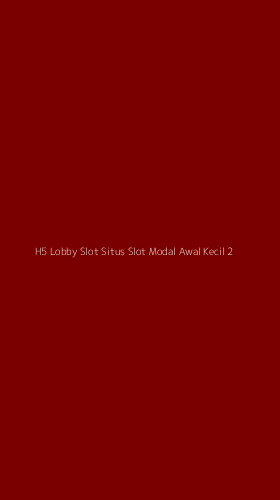 Tampilan Antarmuka Aplikasi H5 Lobby Slot Situs Slot Modal Awal Kecil - 2