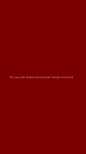 Tampilan Antarmuka Aplikasi H5 Luxury88 Aplikasi Portal Game Terbaik Android - 4