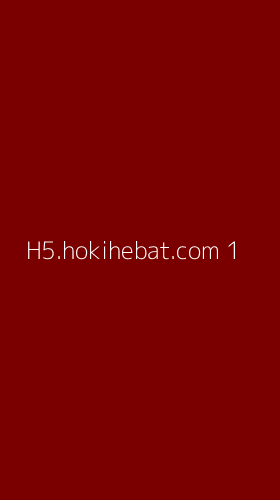 Tampilan Antarmuka Aplikasi H5.hokihebat.com - 1