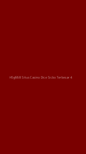 Tampilan Antarmuka Aplikasi H5g668 Situs Casino Dice Sicbo Terbesar - 4