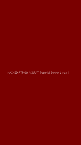 Tampilan Antarmuka Aplikasi Hacked Rtp 99 Akurat Tutorial Server Linux - 1