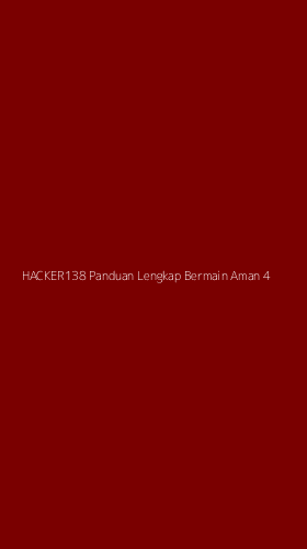 Tampilan Antarmuka Aplikasi Hacker138 Panduan Lengkap Bermain Aman - 4