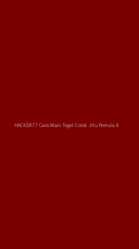 Tampilan Antarmuka Aplikasi Hacker77 Cara Main Togel Colok Jitu Pemula - 4