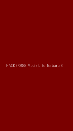 Tampilan Antarmuka Aplikasi Hacker888 Musik Lite Terbaru - 3