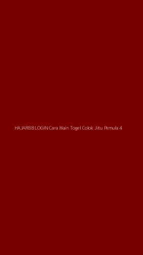 Tampilan Antarmuka Aplikasi Hajar88 Login Cara Main Togel Colok Jitu Pemula - 4