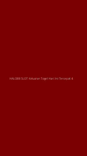 Tampilan Antarmuka Aplikasi Halo88 Slot Keluaran Togel Hari Ini Tercepat - 4
