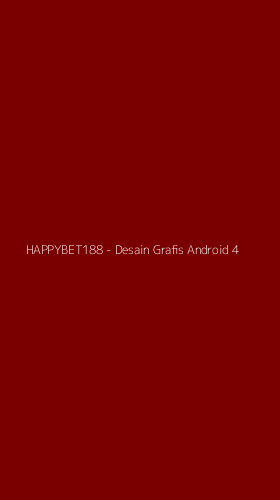 Tampilan Antarmuka Aplikasi HAPPYBET188 - Desain Grafis Android - 4