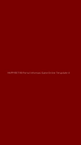 Tampilan Antarmuka Aplikasi Happybet99 Portal Informasi Game Online Terupdate - 4