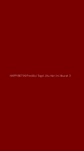 Tampilan Antarmuka Aplikasi Happybet99 Prediksi Togel Jitu Hari Ini Akurat - 3