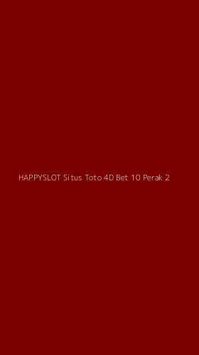 Tampilan Antarmuka Aplikasi Happyslot Situs Toto 4d Bet 10 Perak - 2