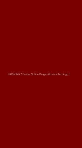 Tampilan Antarmuka Aplikasi Harmoni77 Bandar Online Dengan Winrate Tertinggi - 3