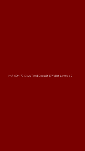 Tampilan Antarmuka Aplikasi Harmoni77 Situs Togel Deposit E Wallet Lengkap - 2